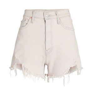 MOTHER
Tomcat Kick Fray Destroyed Denim Shorts